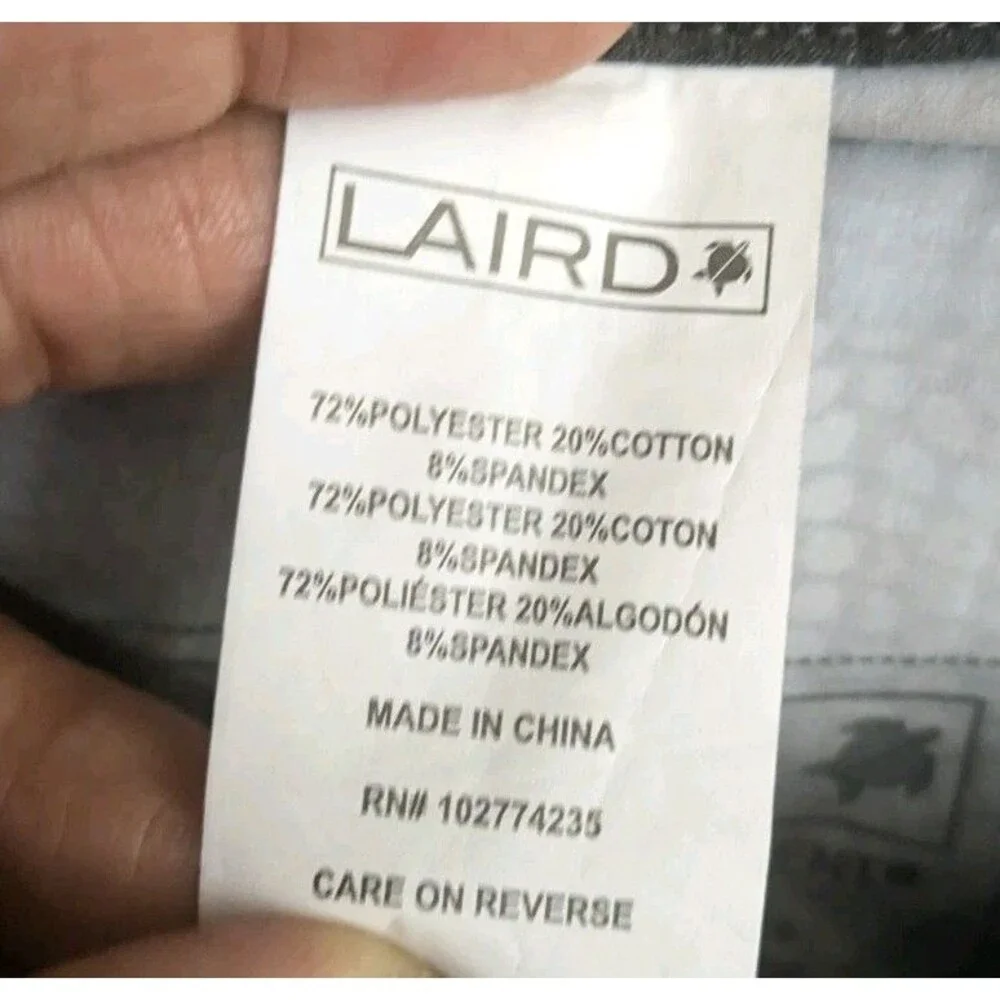 Laird Classic Boarshort Limited Edition Swim Trunks Men 32 Swimwear Swirl Gray